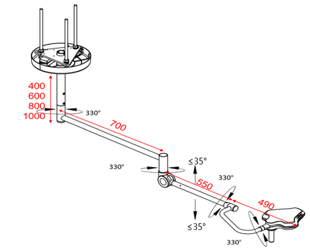 Mindray VeLED E5, Ceiling2.webp