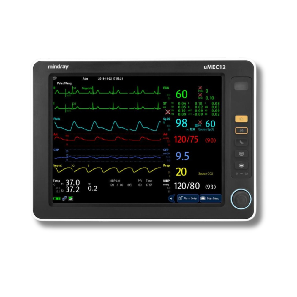 Mindray uMEC12 mit CO2 Überwachungsmonitor