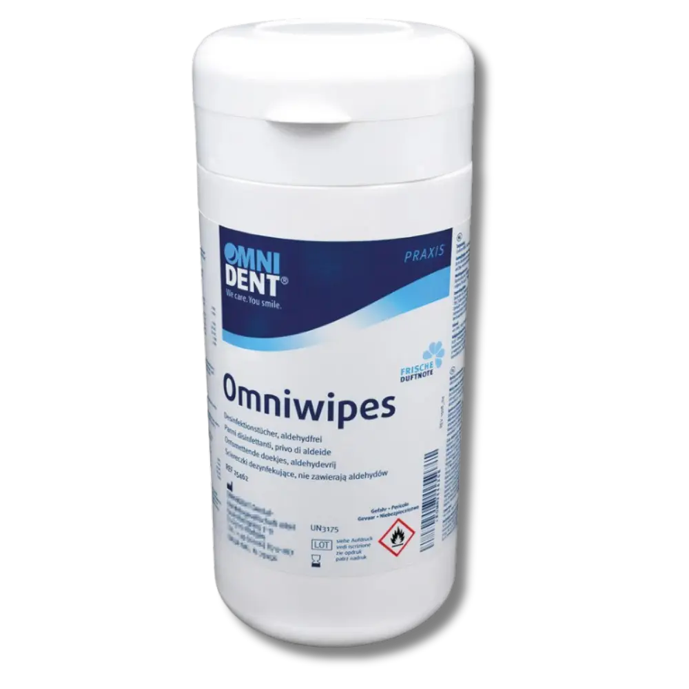 K. Omniwipes Desinfektionstücher inkl. Dose neutral (100 Stk.)