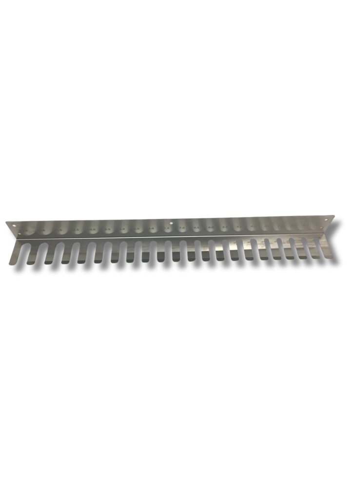 Aufhängung für Tuben ID 2-13 mm, 70,5 cm Wandmontage