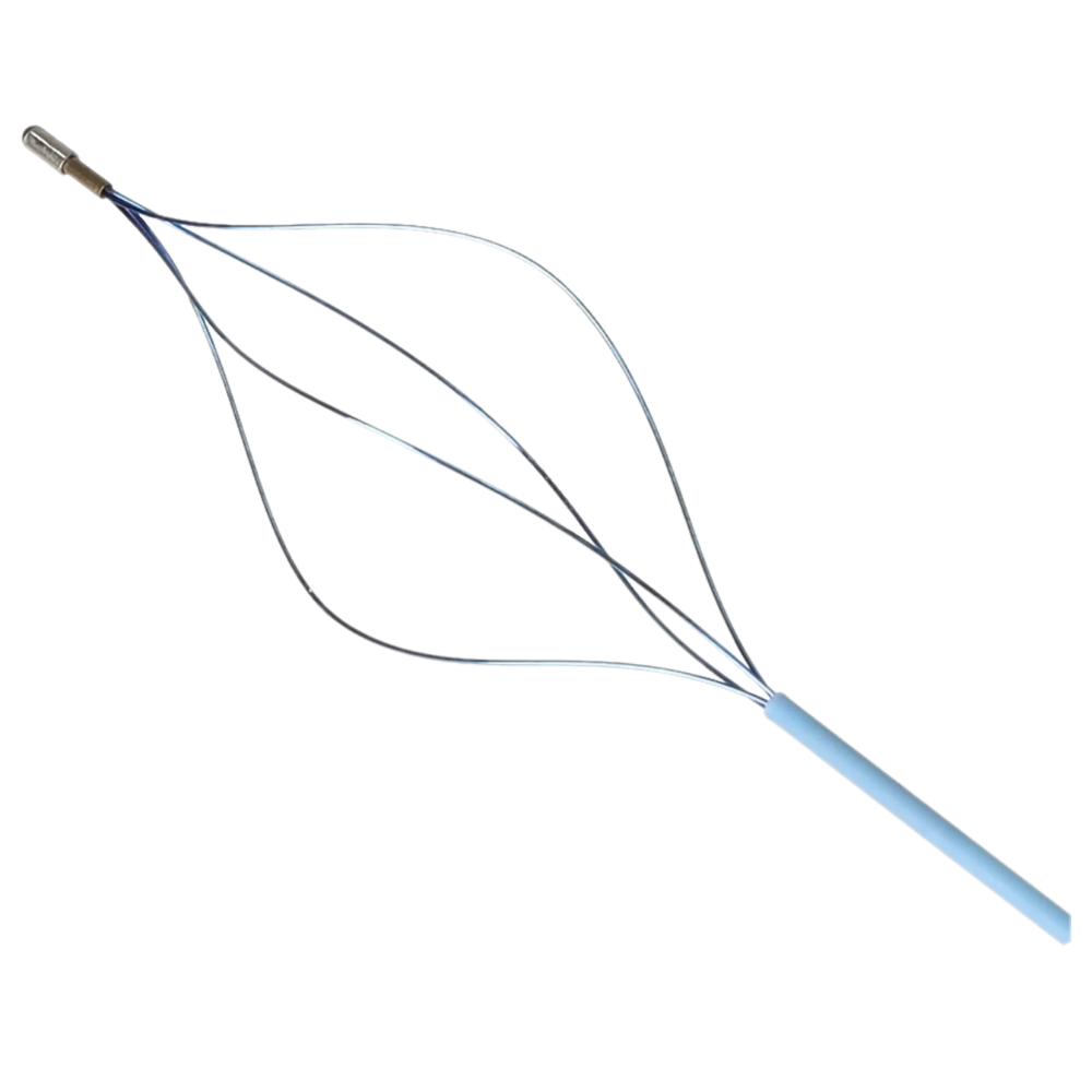 Aohua Steinfangkorb, Ø 2,4mm, 4000 Arbeitslänge, Diamantform, 1Stk, steril/einweg 