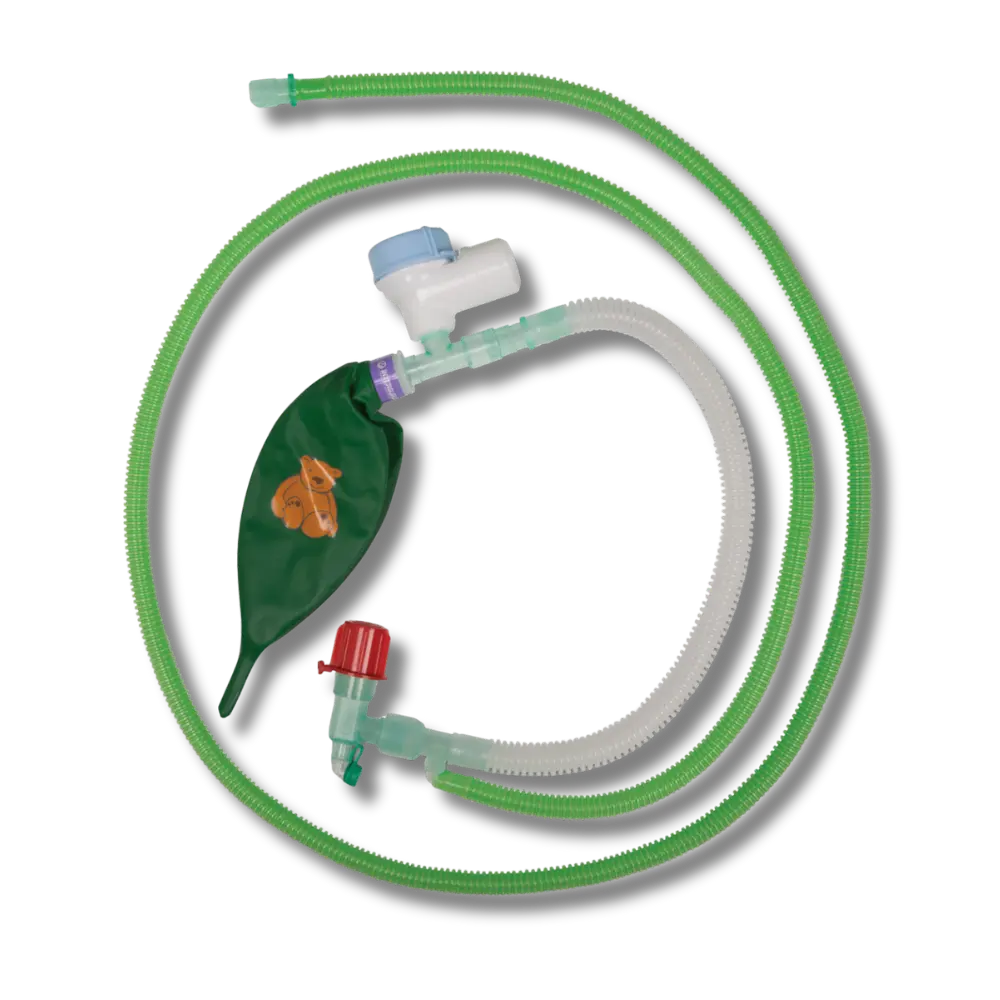 Intersurgical Anästhesie-System 1,8m für Tiere unter 7kg mit 0,5l Atembeutel