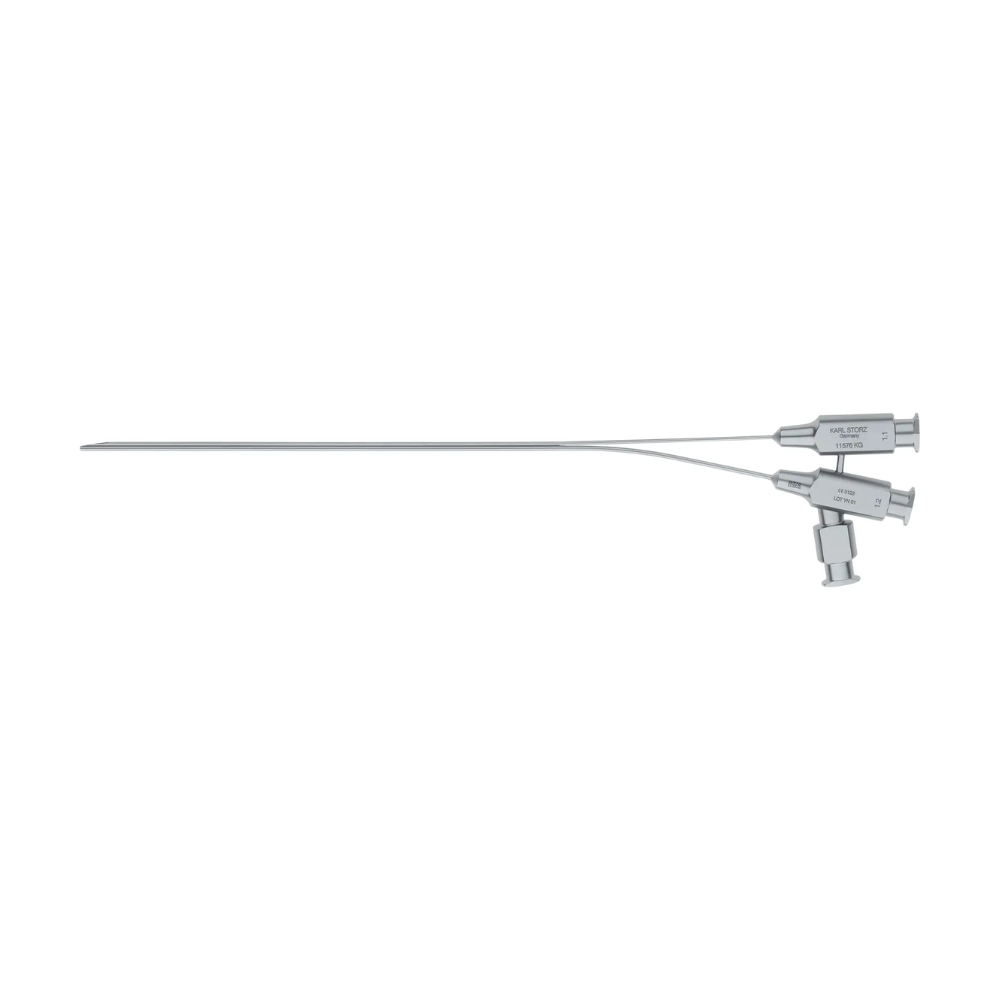 Aohua Operationsschaft für Endoskop bis Ø 4 mm, 2 Hähne (6mm)