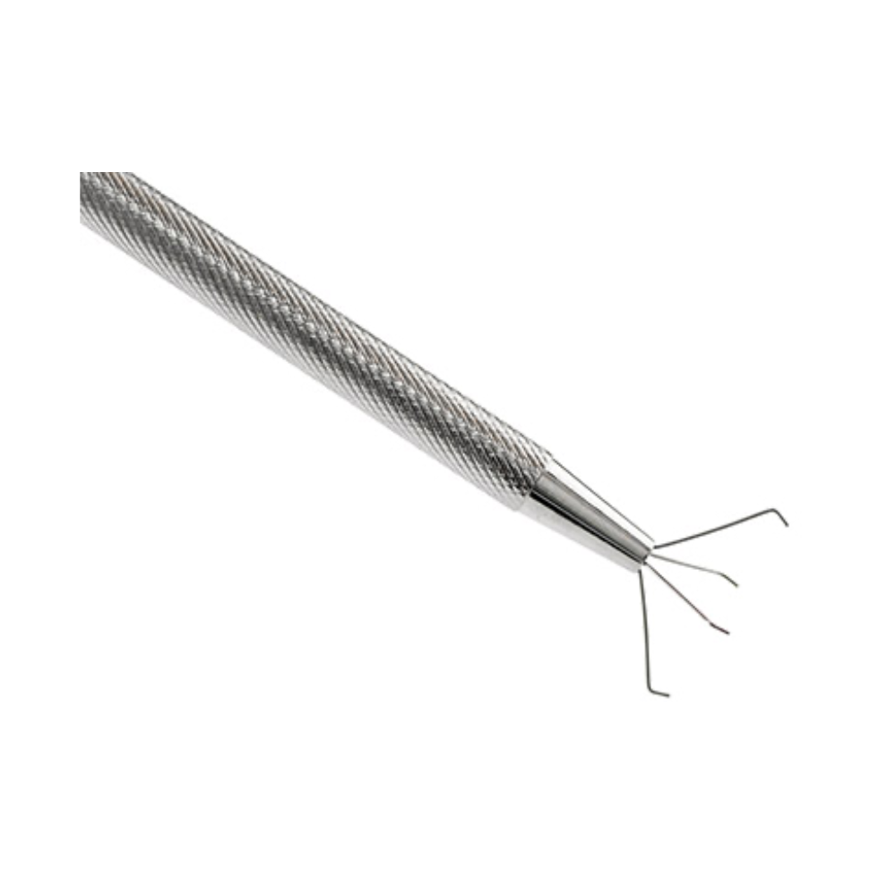 Aohua Greifzange, Ø 1,8mm, 2300 Arbeitslänge, 4-Zinken-Greifer, scharf,  1 Stk.