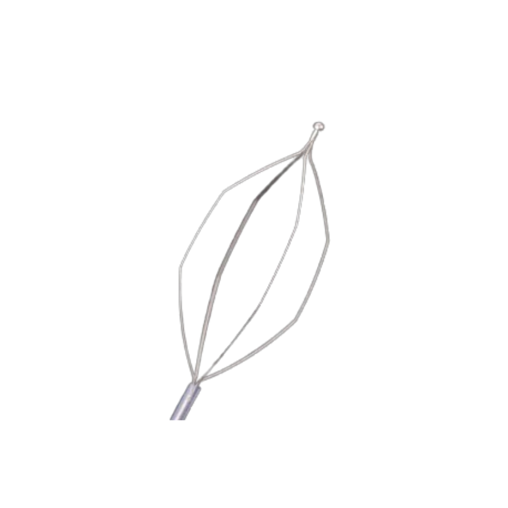 Aohua Steinfangkorb, Ø 1,8mm, 1800mm Arbeitslänge, Diamantform, 1 Stk, steril/einweg