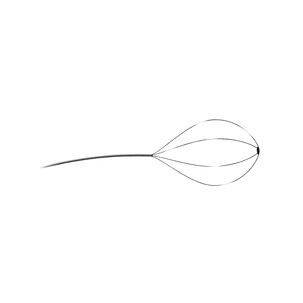 Aohua Steinfangkorb, Ø 1,8mm, 2300mm Arbeitslänge, Diamantform, 1 Stk, steril/einweg 