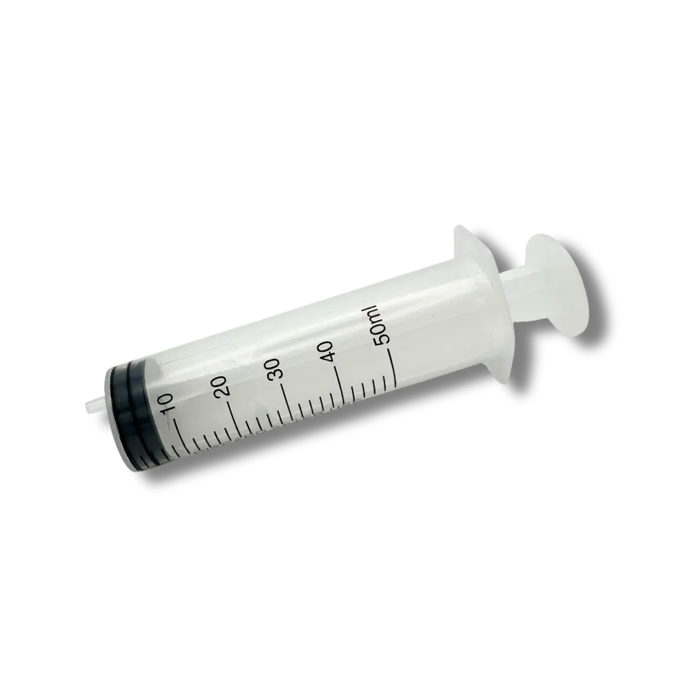 Einwegspritze m. Gummikolben 50ml/ 25 Stk 