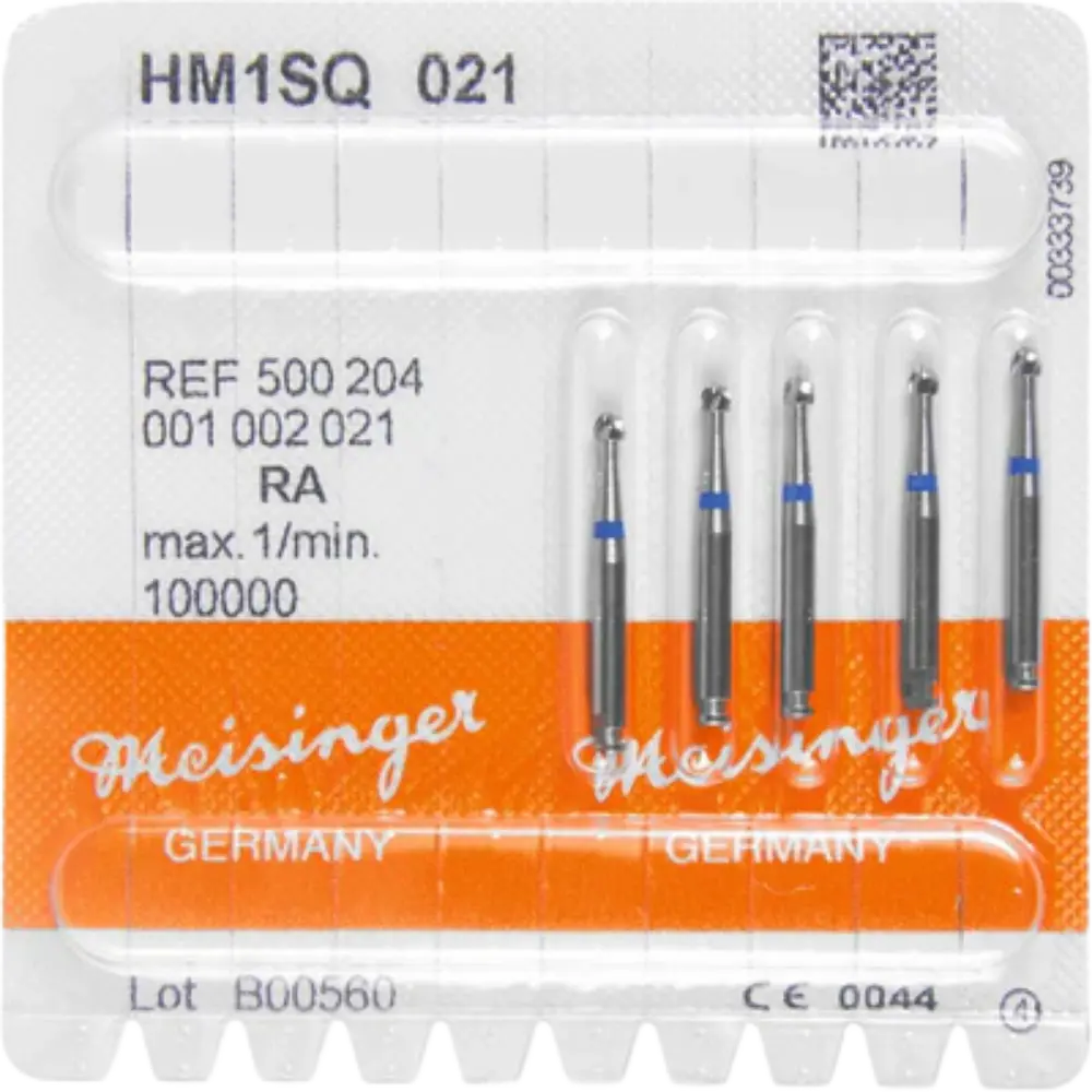 K. Hartmetall Bohrer, RA(Winkelstück), ISO 021, 5 Stk 