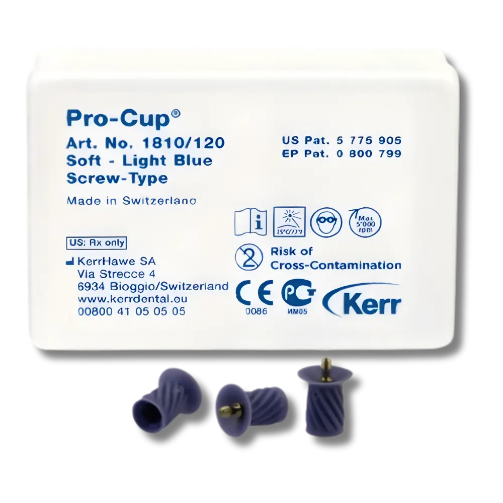 K. Pro-Cup Polierkelch screw In soft, 120 Stk. 