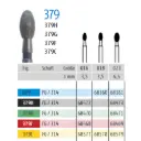 K. Diamant Bohrer FG Ei-form 3,5 mm 018, 5 Stk