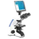 Trinokulares digitales Mikroskop mit 10,5″ Touch‑LCD‑Android‑Pad + 4K‑Digital‑Kamera