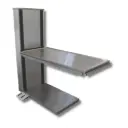 PannoMed PURE Tisch Standfuß fixe Platte Edelstahl