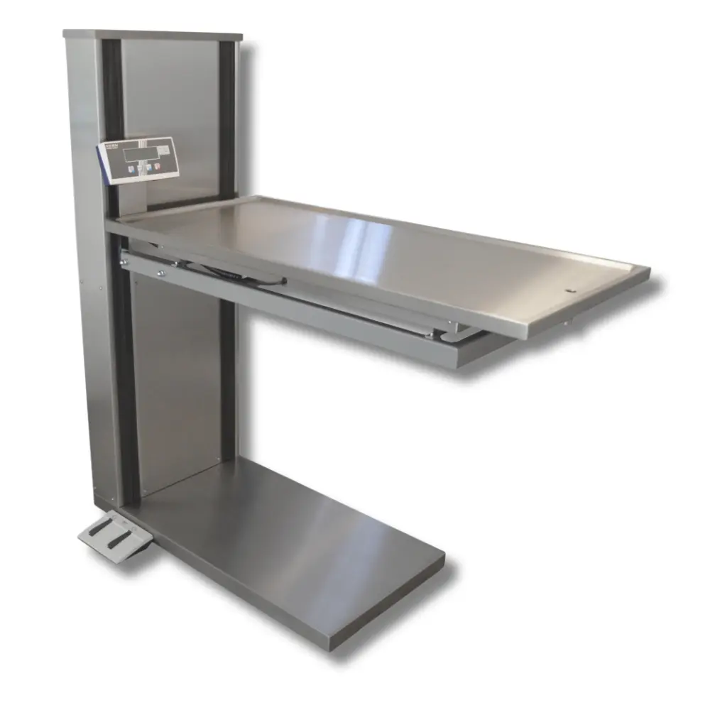 PannoMed PURE Tisch Standfuß fix inkl. Waage Kunststoff