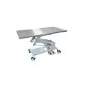 PannoMed BASE LIFT Tisch fahrbar elektrisch fixe Edelstahlplatte