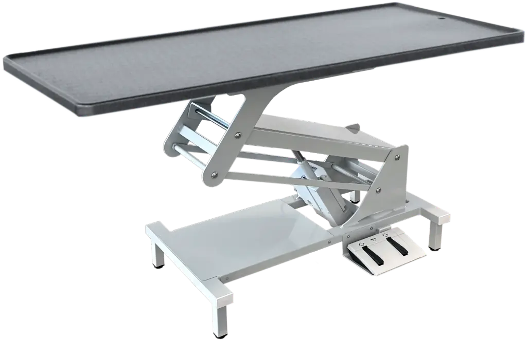 PannoMed BASE LIFT Tisch fahrbar akku fixe Kunststoffplatte
