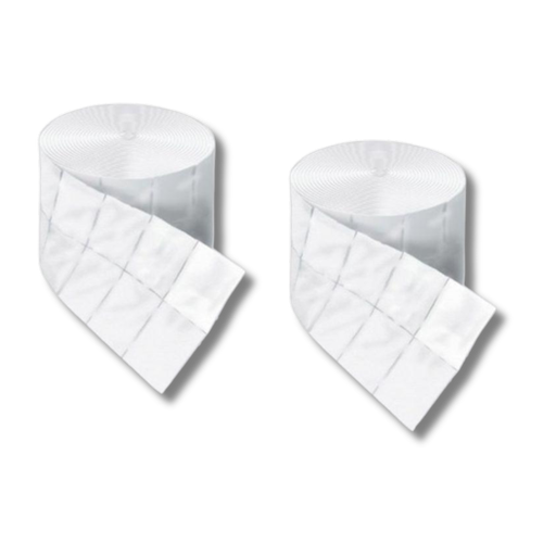 [125446] K. Zellstofftupfer 4 x 5 cm, 2 x 500 Tupfer Rolle