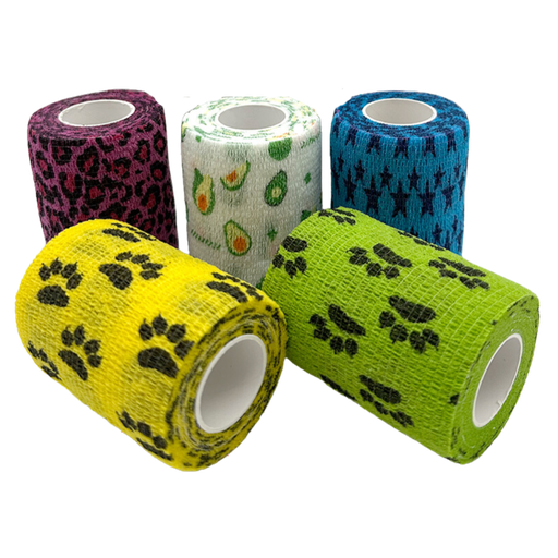 [1100048] Elastische Kohäsivbandage, 7,5 cm (4,5m), 12 Stk, sortiert