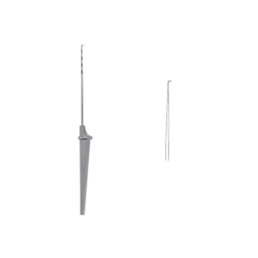 [AH-225-100-115] Aohua Sondenhaken, Ø1,5mm, 1mm Haken, 75mm Arbeitslänge