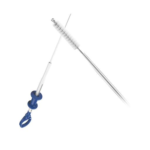 [JRS-A Φ1.8×4000-PN] Aohua Zytologiebürste, Ø 1.8mm, 4000 Arbeitslänge, gerade mit Schaft, 1 Stk., steril/einweg 
