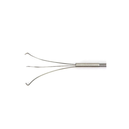 [AH-112-23-400] Aohua Greifzange, Ø 2,3mm, 4000 Arbeitslänge, 3-Zinken-Greifer,  1 Stk.