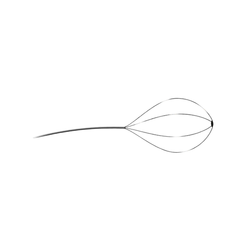 [JRY-WD-1823-25] Aohua Steinfangkorb, Ø 1,8mm, 2300mm Arbeitslänge, Diamantform, 1 Stk, steril/einweg 