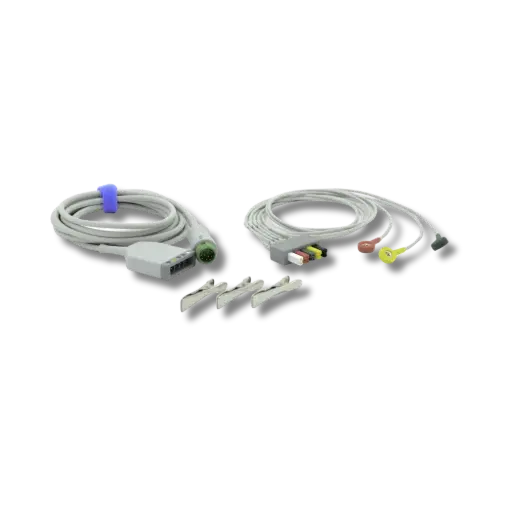 [115-031329-00] Mindray EKG Kabelset, 3-lead für Klebelektroden