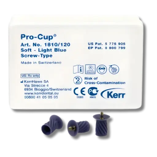 [K21103] K. Pro-Cup Polierkelch screw In soft, 120 Stk. 
