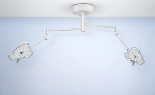 [0075B-PA00003] Mindray VeLED S5/S5 OP-Lampe zweiköpfig zur Deckenmontage 