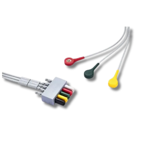 [0010-30-42733] Mindray 3-Kanal EKG-Kabel, Snap