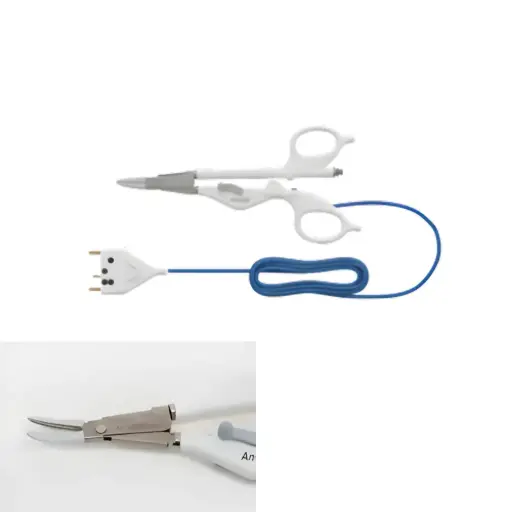 [Y130-0028/  AF-2150Pro]  AOHUA AniSeal-100 Vessel Sealing Forceps Small Jaw Open, 22mm/23cm