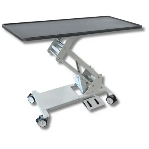 [P638616] PannoMed BASE LIFT Tisch fahrbar elektrisch fixe Kunststoffplatte