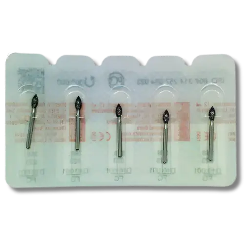 [K68359] K. Diamantbohrer FG 023 blau Knospe (5mm) , 5 Stk. 