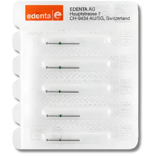 [K125545] K. Hartmetallbohrer FG 018 Kugel , 5 Stk.  